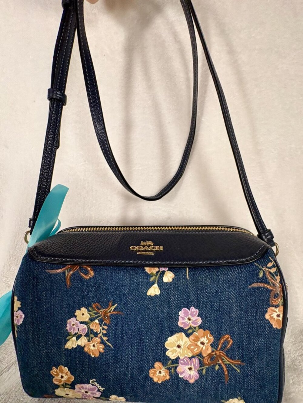 Coach Bennett Crossbody in Painted Floral Demin